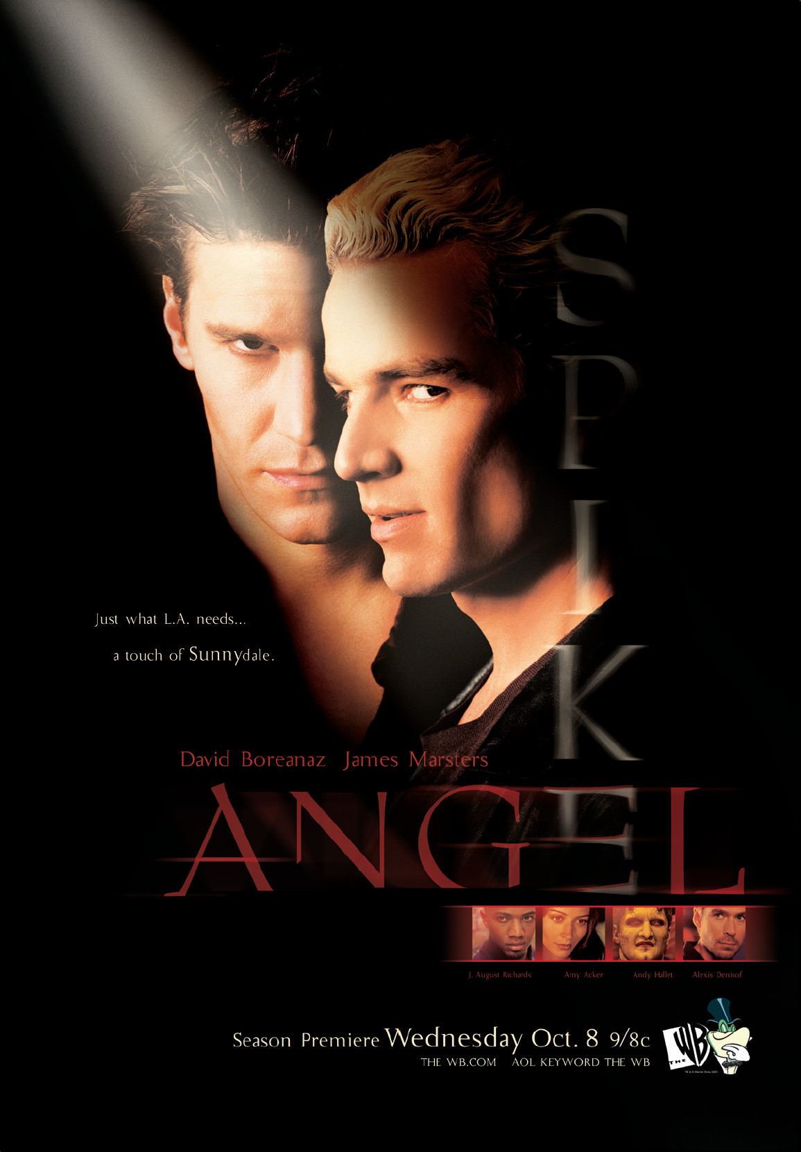 Постер к пятому сезону сериала "Ангел".