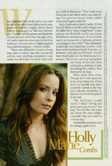 [Holly Marie Combs Article]